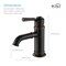 Kibi Victorian Single Handle Bathroom Vanity Sink Faucet KBF1012ORB - alternate 5